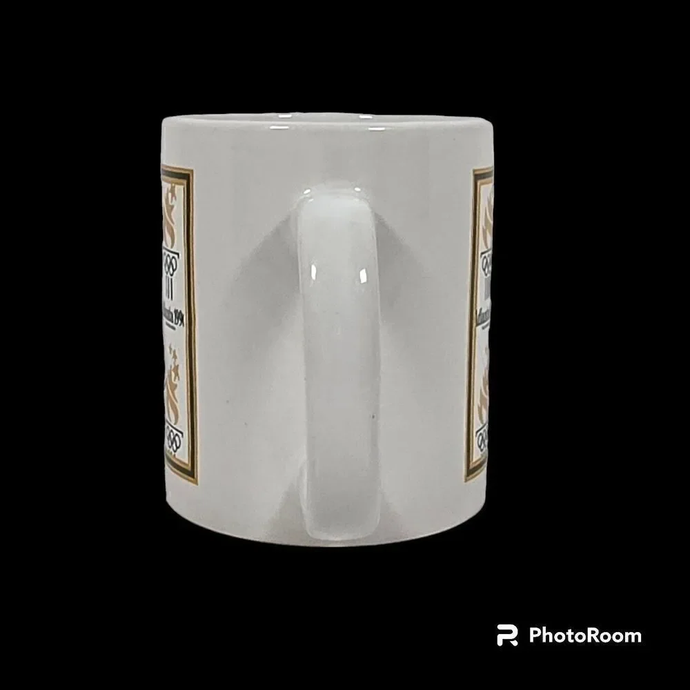 Vintage 1996 Atlanta Olympics Torch Ceramic Mug Heat Activated Color Changing - Picture 3 of 9